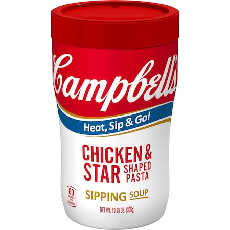 Campbells Campbell's On The Go Chicken And Stars Soup 10.75 oz., PK8 000015076